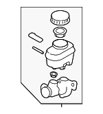 SU00310514 - Body: Master Cylinder for Scion: FR-S | Toyota: 86 Image