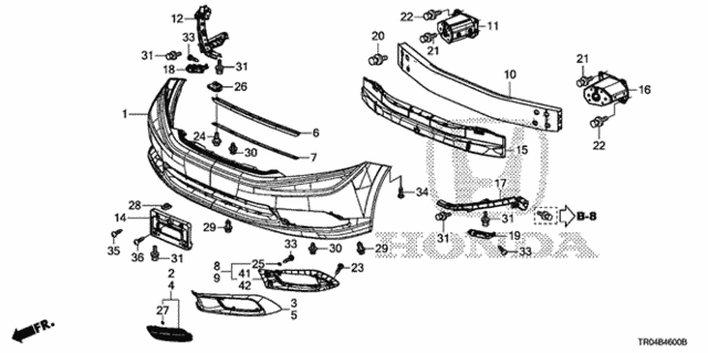 Front Bumper for 2012 Honda Civic #0