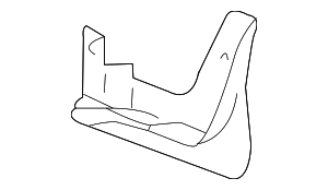 868323D000 - : Mud Guard for Hyundai Image