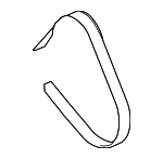 PQS500221 - Cooling System: AC Belt for Land Rover: LR3, Range Rover, Range Rover Sport Image