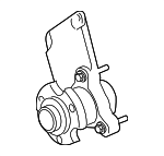 PQS500480 - Cooling System: Adjust Bracket for Land Rover: LR3, Range Rover, Range Rover Sport Image