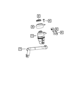 5105832AA - Steering: Power Steering Reservoir Shield for Mopar Image