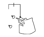 15243760 - Body: Rear Pillar Trim for Buick: Terraza | Chevrolet: Uplander | Pontiac: Montana | Saturn: Relay Image