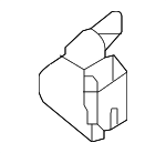 888523SG9B - Electrical: Center Buckle for Nissan: Sentra Image