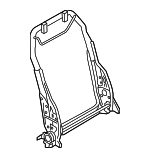 KA0G8863X - Body: Seat Back Frame for Mazda: 6, CX-5, CX-9 Image