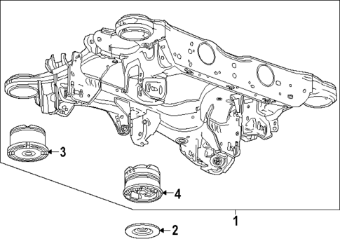 Suspension Mounting for 2025 Chevrolet Equinox EV #1