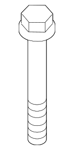 626172W000 - Suspension: Suspension Cross-member Mount Bolt for Hyundai: Palisade, Santa Fe, Santa Fe Sport, Santa Fe XL Image