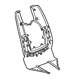 22867391 - : Part# 22867391 Shale Passenger Side Front Seat Back Cushion Finish Panel for Cadillac: XTS Image