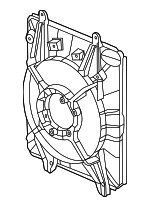 38615R5AA01 - : A/C Shroud for Honda: CR-V Image