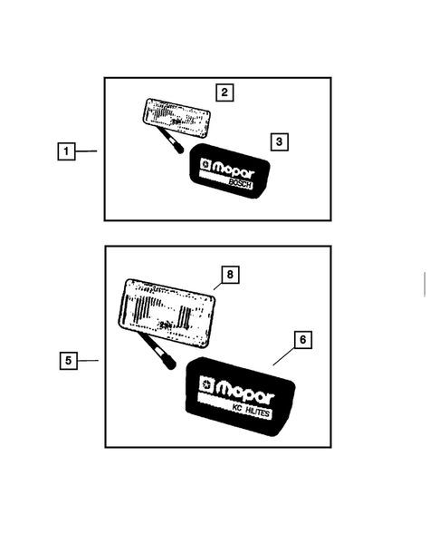 Fog Lights & Electrical for 2001 Dodge Ram 2500 #4