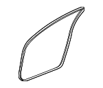 72355TGVA01 - : Weather-Strip On Body for Acura: TLX Image