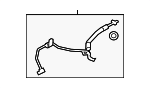 32416796370 - Steering: Upper Return Line for BMW Image