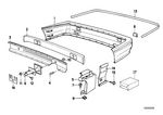 51121935873 - : Bracket Left for BMW Image