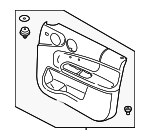 51417476530 - : Door Trim Panel for Mini: Cooper Countryman Image