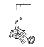 26634SJ001 - Brakes: Caliper for Subaru: Crosstrek, Forester, Impreza Image