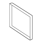 1K0820080 - HVAC: Expansion Valve Seal for Volkswagen: CC, Eos, Golf, Golf R, GTI, Jetta, Passat, R32, Rabbit, Tiguan, Tiguan Limited Image