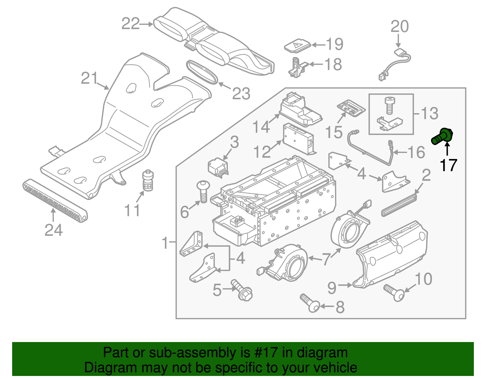 Battery Ground Strap Bolt - Porsche (N-908-479-03)