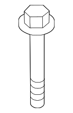 33326764927 - Suspension: Ft Upper Control Arm Mount Bolt for BMW Image