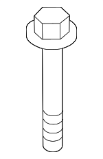 33326764966 - Suspension: Trailing Arm Mount Bolt for BMW Image