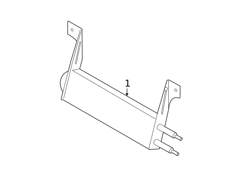 Power Steering Oil Cooler for 2010 Ford F-250 Super Duty #0