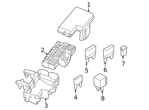 Relays for 2023 Ford Mustang #0