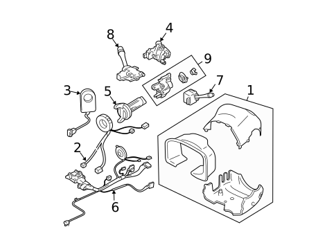 Switches, Solenoids & Actuators for 2005 Cadillac CTS #0