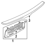 5975667 - Electrical: Tail Lamp Assembly for GM Image