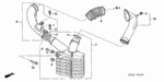 17115PWA000 - Electrical/Exhaust/Heater/Fuel: RUBBER, ENGINE COVER MOUNTING for Honda Image