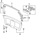 5862027340 - : Exterior Bulbs for Isuzu Image