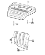 6510684AA - 2.4L Gas; Engine: Ball Stud for Chrysler: 200 | Dodge: Dart | Fiat: 500X | Jeep: Cherokee, Compass, Renegade | Ram: ProMaster City Image