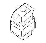 4M09598555PR - Body: Window Switch for Audi: A4, A4 allroad, A4 Quattro, A5 Quattro, A5 Sportback, Q5, Q5 PHEV, Q5 Sportback, Q7, Q8, R8, RS Q8, RS5, RS5 Sportback, S4, S5, S5 Sportback, SQ5, SQ5 Sportback, SQ7, SQ8 Image