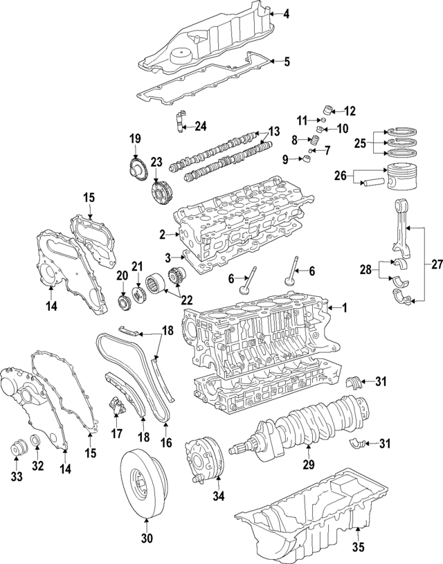 30777731 - Engine: Engine Crankshaft Thrust Washer for Volvo Image