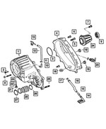 5080154AA - Transfer Case Model 241 [DHE, DHG, DHH]: Front Case for Mopar Image