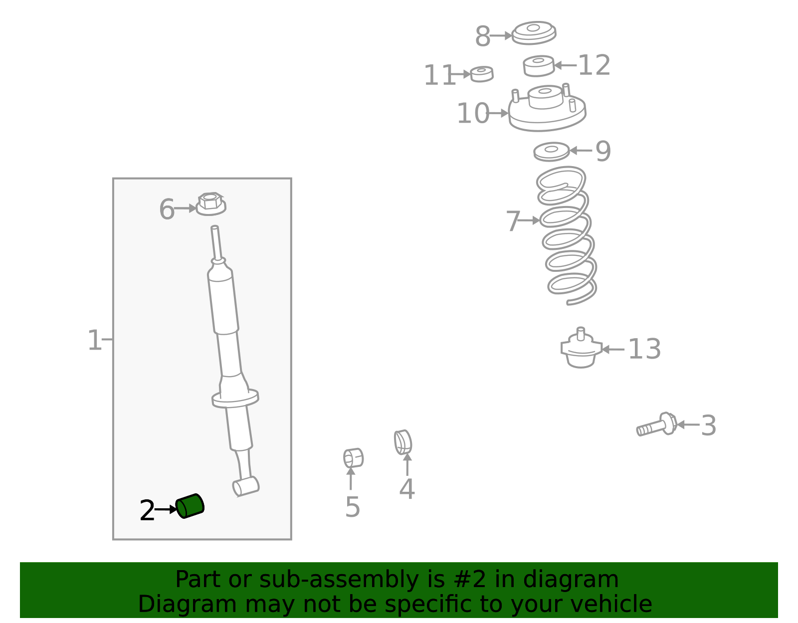 48536-60010 - High-Quality Shock Absorber Bushing for AutoNation Parts