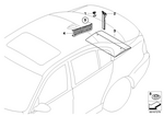 51477140606 - Retrofitting / Conversion / Accessories: Pocket Holder for BMW Image