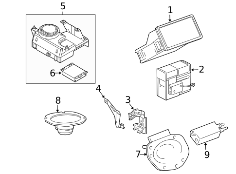 Sound System for 2003 Mercury Marauder #0