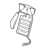 23250256 - Body: Lumbar Support for Cadillac: Escalade | Chevrolet: Tahoe | GMC: Yukon Image