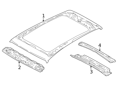Roof & Components for 2025 Audi SQ5 Sportback #0