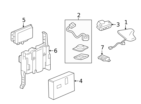 Communication System Components for 2016 Cadillac CT6 #0