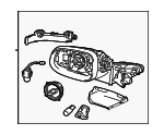 31402607 - Body: Mirror Assembly for Volvo: S60, S60 Cross Country, V60 Image