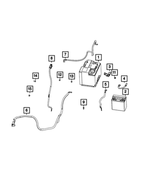 68460783AA - : Battery Positive Wiring for Mopar Image