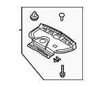 85720D2000NNB - Body: Rear Panel Trim for Hyundai Image