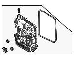 452804G800 - Engine: Auto Trans Cover for Kia Image