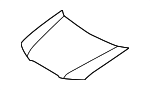 57229SA0309P - Body: Hood for Subaru: Forester Image