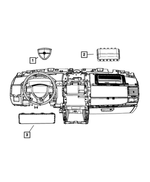 5NU491X9AA - : Driver Air Bag for Mopar Image