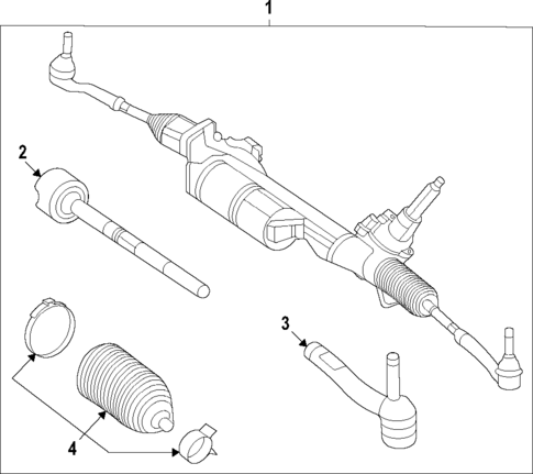 Steering Gear & Linkage for 2022 Mercedes-Benz GLE 450 SUV #3