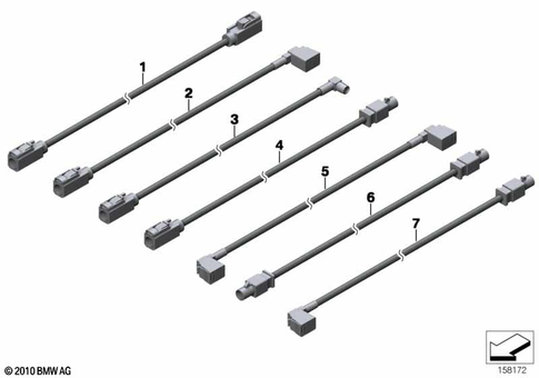 Audio Wiring Harness for 2005 BMW 328i #0