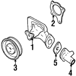 B63015131A - : Pulley for Mazda Image