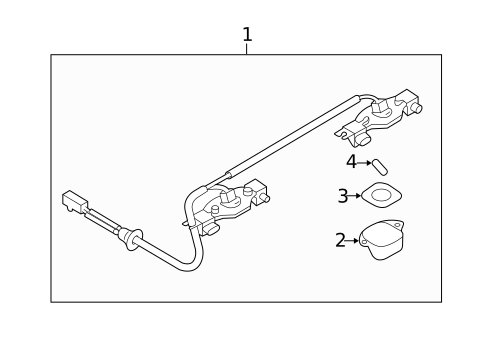 License Lamps for 1998 Subaru Forester #0
