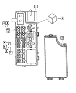 RL692555AC - Electrical: Totally Integrated Power Module, Remanufactured for Dodge: Caliber | Jeep: Compass, Patriot Image